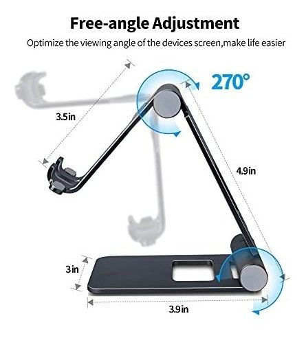 Soporte Para iPad Escritorio Tablet Telefono Ajustable 4