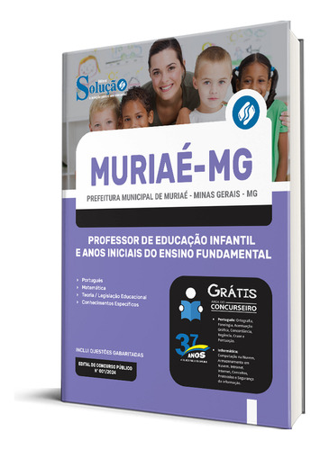 Apostila Muriaé - Mg 2024 - Professor De Educação Infanti