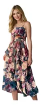 Comprar Causix® Vestidos De Mujer Conjunto Estampado Vestidos Largos