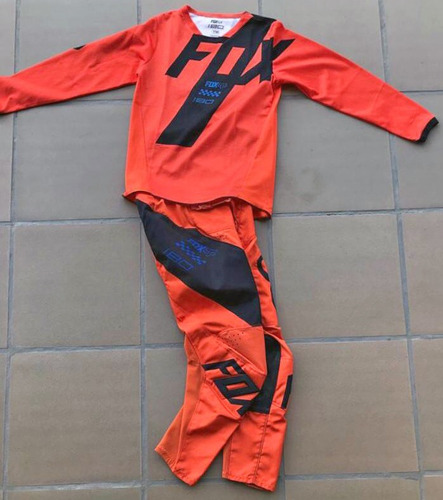 Set Pantalon Y Jersey Motocross Fox Talla Niños Usados