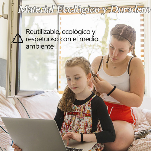 Set 100 Unidades Colets Accesorios Para El Cabello Mujer