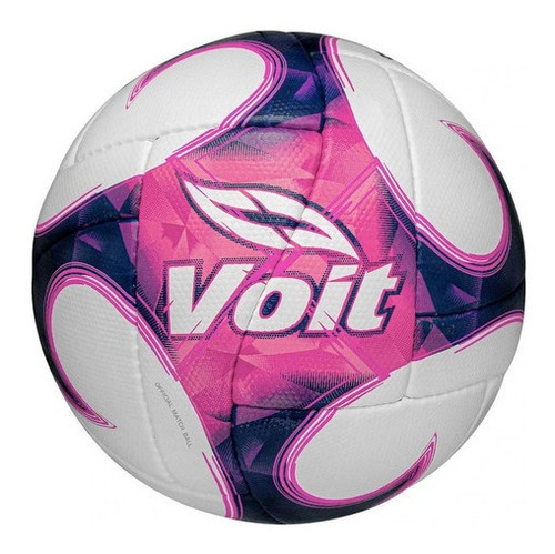 Balón Fútbol Soccer Voit Calidad Fifa No.5 Híbrida Liga Mx Rosa Chicle