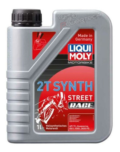 Aceite De Moto Sintetico 2t Liqui Moly Motos Competicion