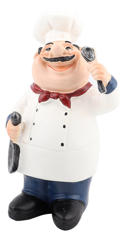 Figura De Resina American Vintage Country Happy Chef Home