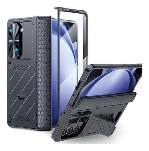 Funda Para Samsung Galaxy Z Fold 5g Color Negro Cenmaso 