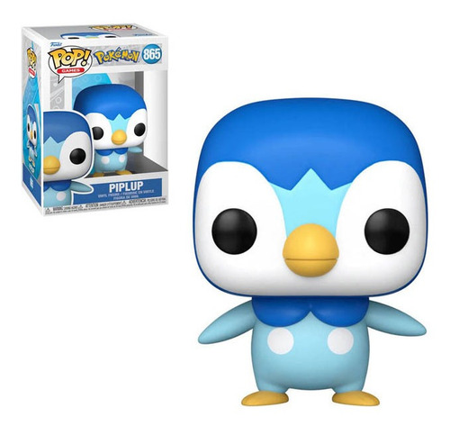 ¡Muñeca pop! Juegos: Pokemon Piplup #865 Funko