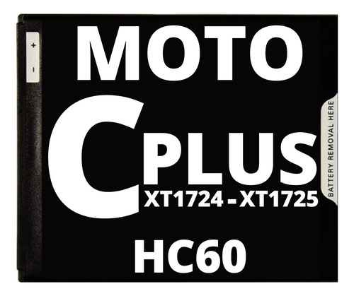 Bateria Para Moto C Plus Hc60 Motorola Xt1724 Xt1725