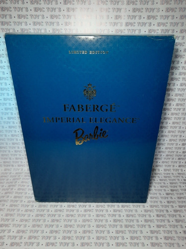 Barbie Edicion Especial Porcelana Faberge Imperial Grace 