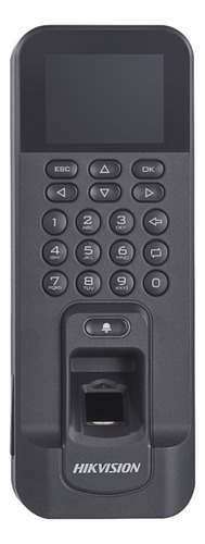 Controle De Acesso Leitor Biométrico Hikvision Ds-k1t804bef