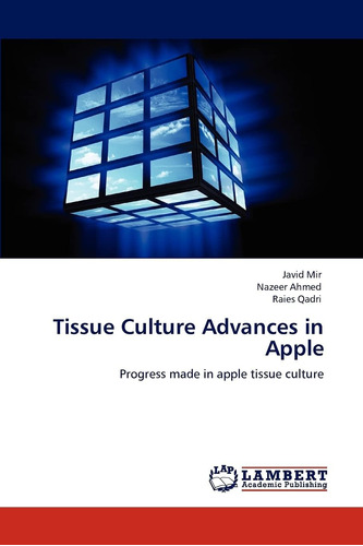 Libro: Tissue Culture Advances In Progress Made In Tissue