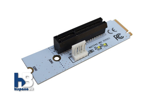 Imagen 1 de 4 de Riser M2 A Pcie 4x (ngffp4x) Minería Ethereum,zcash