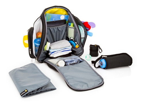 Imagem 3 de 7 de Mochila Multifuncional Back Pack - Black - Safety 1st