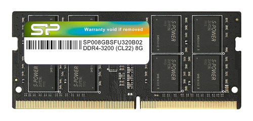 Memoria Ram Ddr4 Portatil Sp 8 Gb 3200 Mhz Aio 3200mhz 8gb