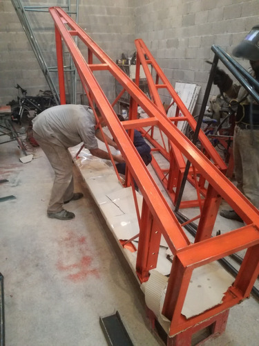 Imagen 4 de 10 de Pórtico Grúa Desmontable - Puente Grúa 1000kg - Completo 1tn