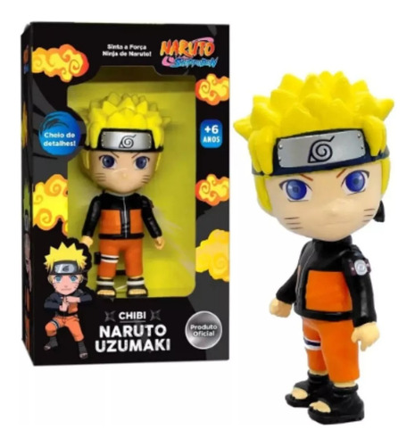 Naruto Figura Anime Muñeco Uzumaki 14cm Coleccion Serie Orig