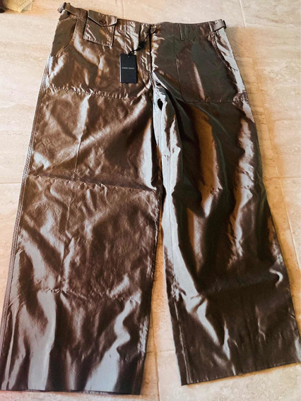 Emporio Armani Pantalones Marina Mujer Auténtico utilizado E151 