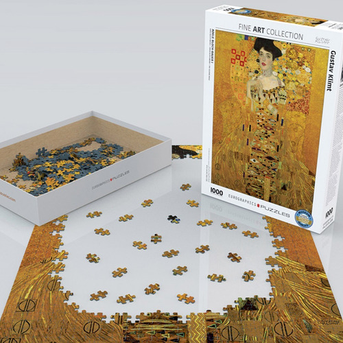 Imagen 3 de 3 de Rompecabezas: Adele Bloch Bauer I By Gustav Klimt 1000 Pzas