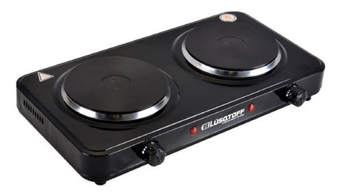 Imagen 4 de 8 de Anafe Electrico 2 Hornalla 2500w Bajo Consumo Hot Sale