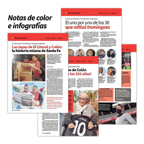 Imagen 5 de 6 de Revista Especial Colón Campeón