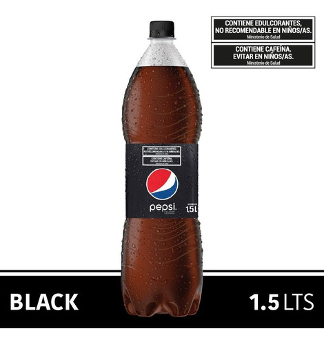 Gaseosa Pepsi Light Black Botella 1.5 L