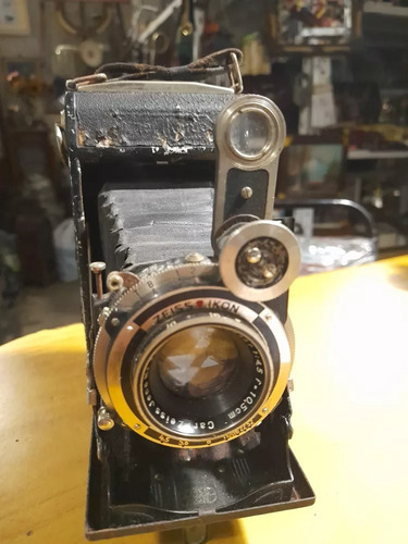 Antigua Cámara De Fuelle Zeiss Ikon Germany $69990 Se Hab A