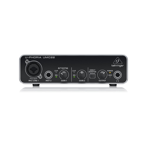 Interfaz Behringer U-PHORIA UMC22