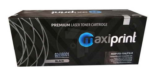 Recargamos Toner Maxiprint Canon Crg-104 Negro (0263b001aa)