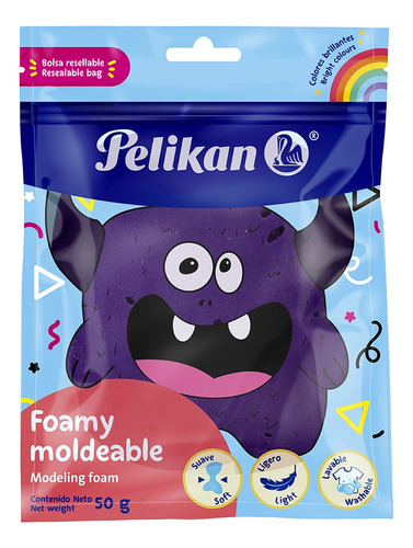 Foamy Moldeable Pelikan - Bolsa 50 Gramos