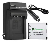 Comprar Batería En-el10 De 1300mah + Cargador Para Nikon Coolpix S60