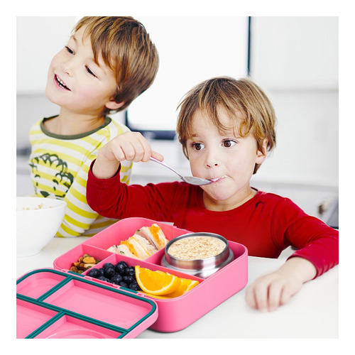 Acotum Bento Lunch Box Para Niños Con Termo De Sopa De 8 Oz,