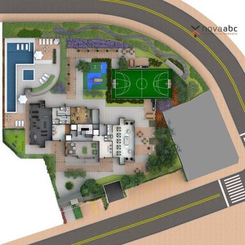 Apartamento Com 2 Dormitórios À Venda, 72 M² Por R$ 516.000 - Vila Assunção - Santo André/sp - Ap1722