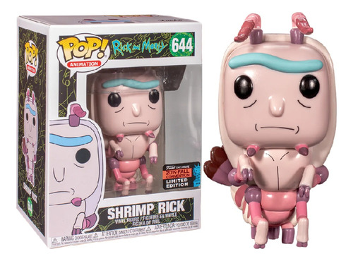 Funko Pop! 644 Shrimp Rick & Morty Original Candos Juguetes