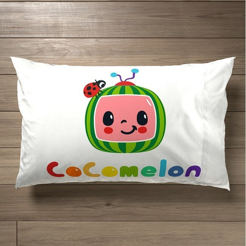 Set Sabanas Individual Cocomelon Niños 3 Piezas Microfibra Diseño De La Tela Dibujo
