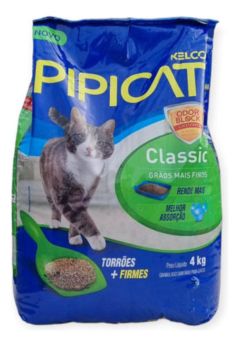 Granulado Piedras Sanitarias Gatos Pipicat Classic 24kgs