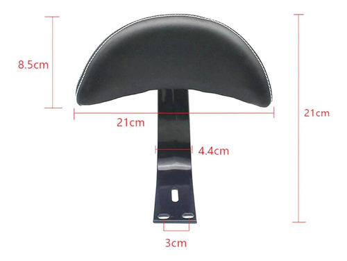 Almohadilla De Respaldo Para Motocicleta Respaldo De Asiento