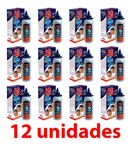 Kit 12 Hf65 Loção Restauradora Cremosa Plus 120ml Original