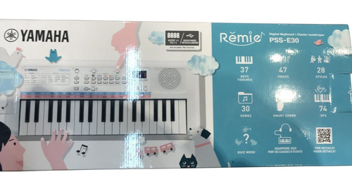 Imagen 10 de 10 de Mini Teclado Portátil Yamaha Remie Pss-e30 37 Teclas P Niños