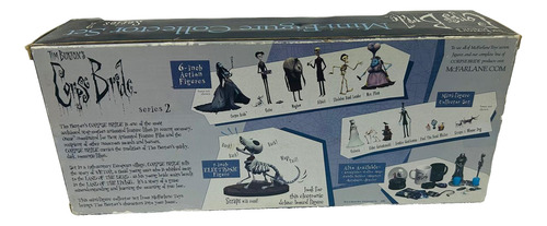 Corpse Bride Set. Mini Figura De Coleccionista Tim Burton's