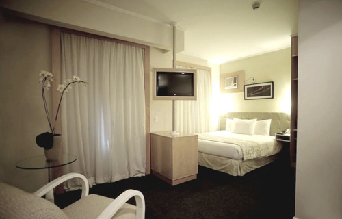 Imagem 3 de 15 de Flat No Analia Franco Fora Do Pool - Sf24177