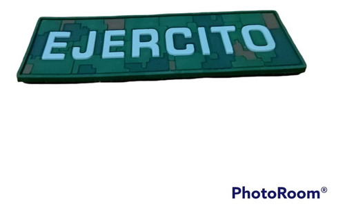 Parche Pvc Insignia Ejercito Pixiliado 15*5