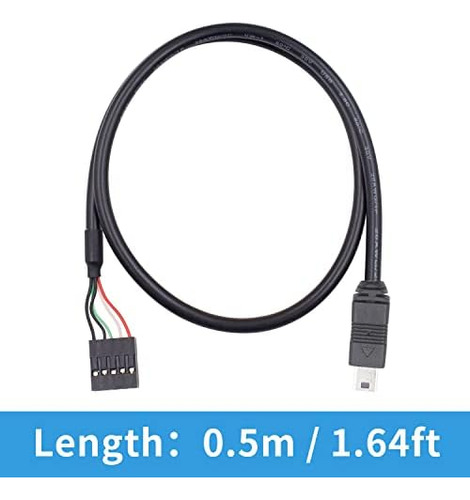 Cable Duttek Mini Usb A Placa Base, Cabezal Usb A Mini Usb,
