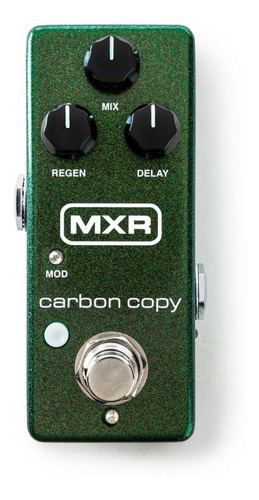 Pedal Para Guitarra Delay Carbon Copy Mini Mxr M299g1