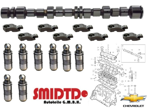 1 Arbol De Levas 8 Buzos 8 Balancines Gmc Chevy 1.6l 96-12