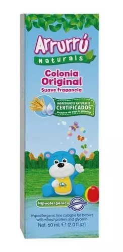 Colonia Para Bebé Original Azul Arruru 120 Ml