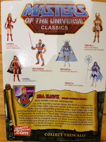 Motu Classics.sea Hawk. Nuevo Cerrado.