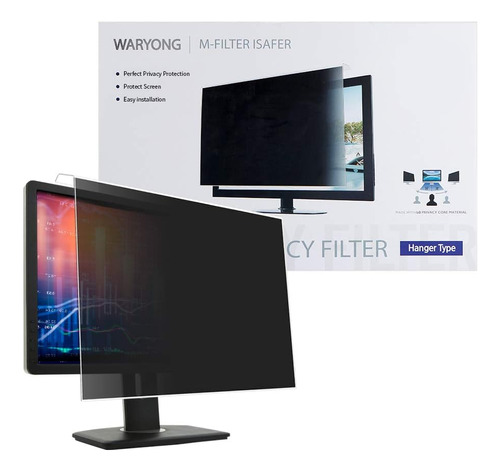 (waryong) Filtro De Pantalla De Privacidad De Fácil Configur