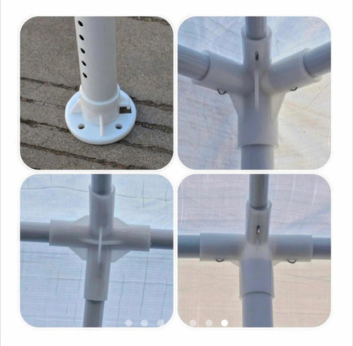 Toldo Carpa 3x6 Metros Con Estructura Y Cortinas Incluidas (Usado)
