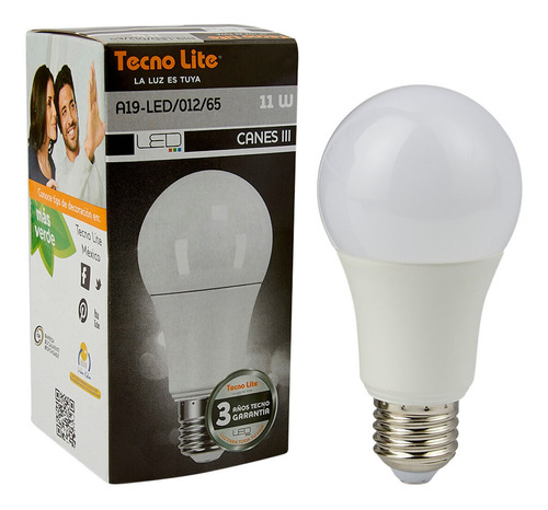 Foco Bombilla Led 6500k 11w Blanco Lumia 1000lm Tecnolite