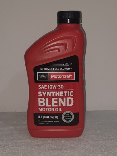 Aceite Semi-sintetico 10w30 Motorcraft Original 