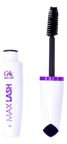 G&k Mascara De Pestañas, Max Lash, Gkmax01, Voluminosas Color Negro